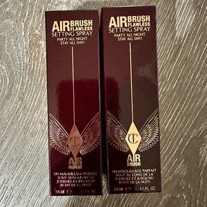 Charlotte Tilbury Airbrush Flawless Travel Setting Spray x2